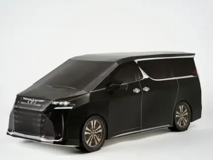 紙紮Toyota Vellfire(黑)：圖片 3
