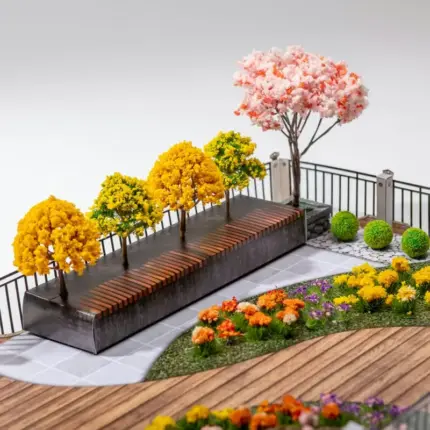 紙紮豪華花園庭院：圖片 5
