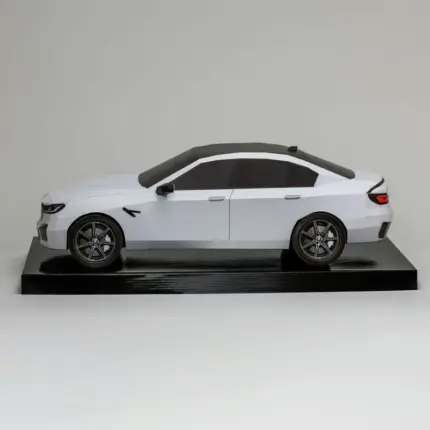 紙紮BMW M5(白)：圖片 5