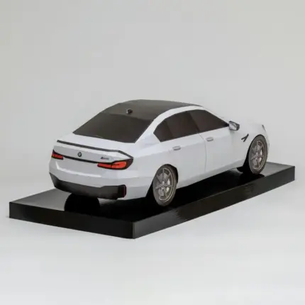 紙紮BMW M5(白)：圖片 8