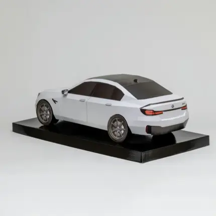 紙紮BMW M5(白)：圖片 9