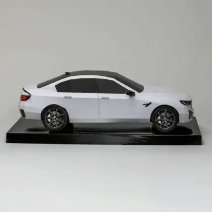 紙紮BMW M5(白)：圖片 4