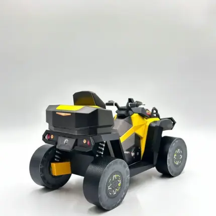 客製化紙紮黃色沙灘車：圖片 5