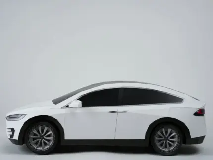 紙紮特斯拉 Model X(白)：圖片 6