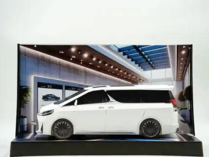 紙紮LEXUS LM300h(白)(小)：圖片 4