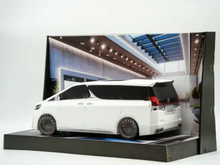紙紮LEXUS LM300h(白)(小)：圖片 3
