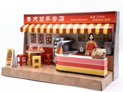 紙紮天堂早餐店：圖片 4