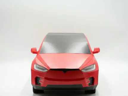 紙紮特斯拉 Model X(紅)：圖片 4