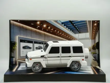 紙紮賓士G-CLASS(白)(小)：圖片 4