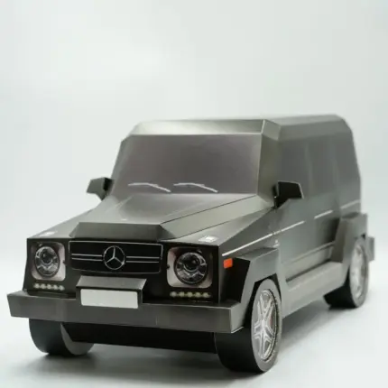 紙紮賓士G-CLASS(黑)(大)：圖片 3