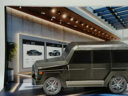 紙紮賓士G-CLASS(黑)(小)：圖片 5